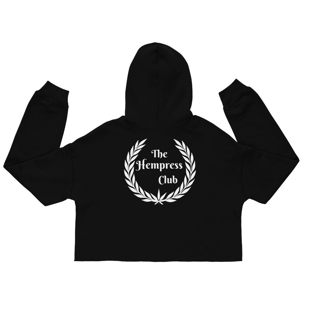 Hempress Club Crop Hoodie