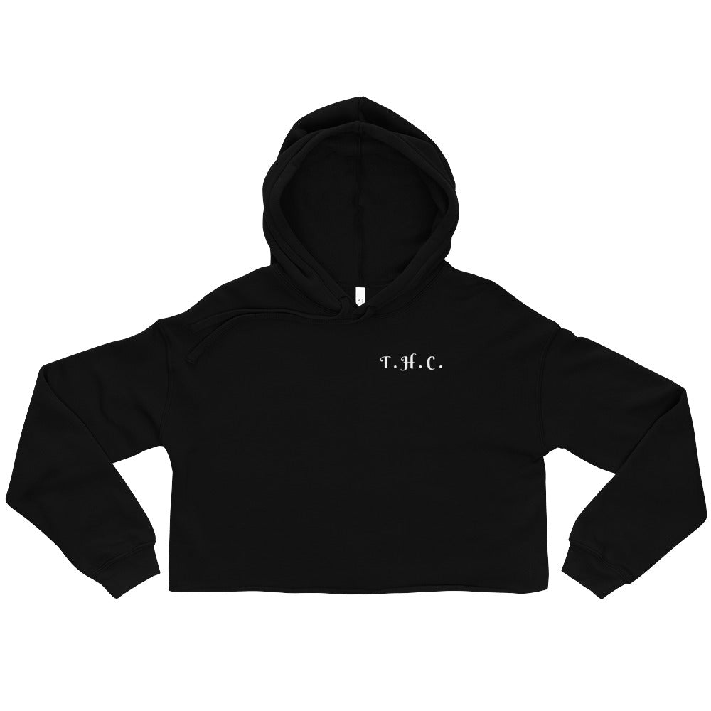 Hempress Club Crop Hoodie