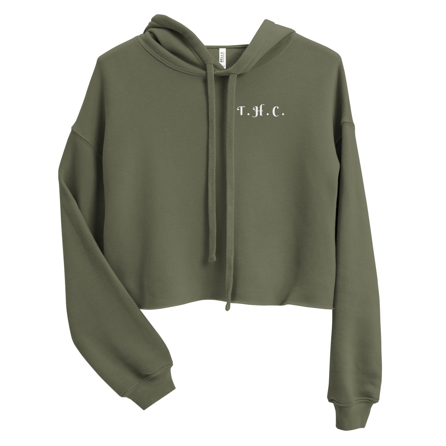 Hempress Club Crop Hoodie