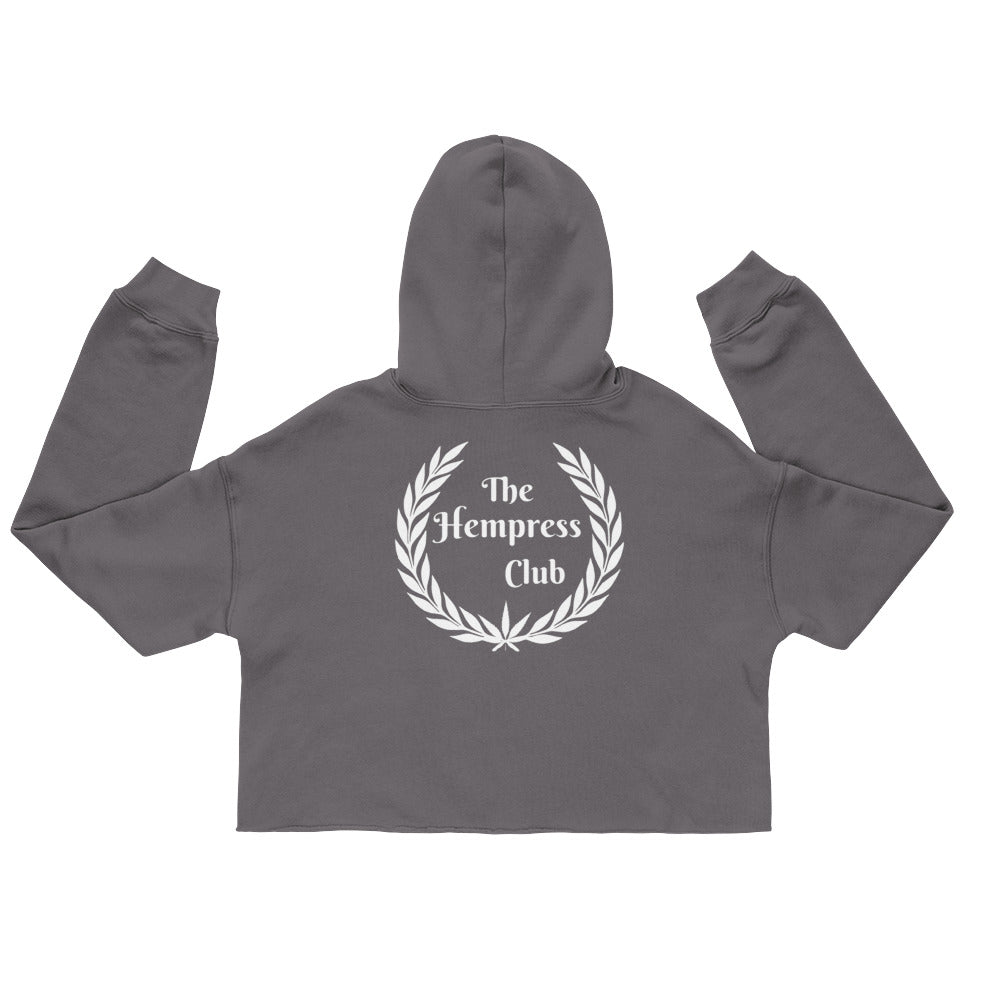 Hempress Club Crop Hoodie