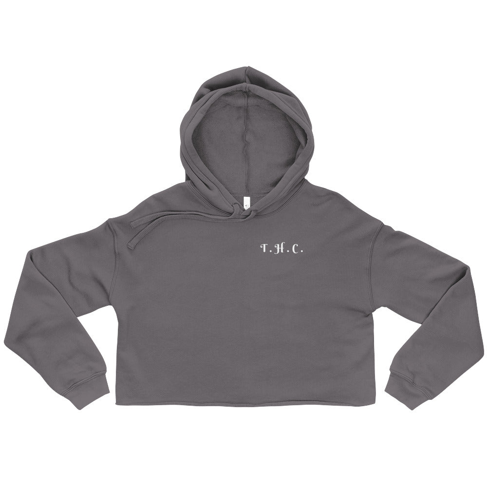 Hempress Club Crop Hoodie